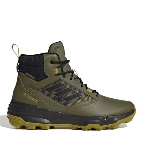 adidas unisex terrex unity mid cold.rdy wanderstiefel grün|adidas unity leather shoes.